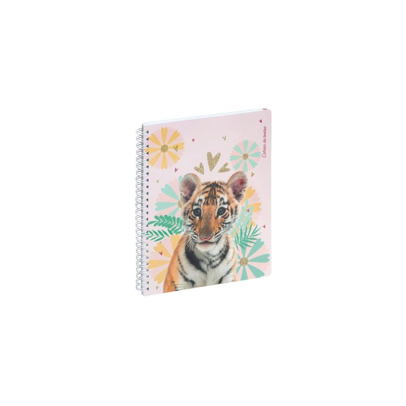 Cahier de textes Lovely Tigre