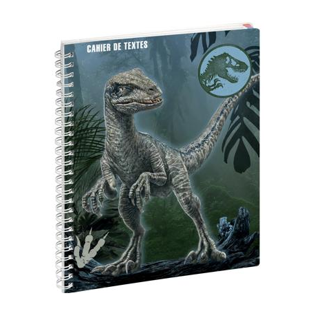 Cahier de textes Jurassic World Raptor
