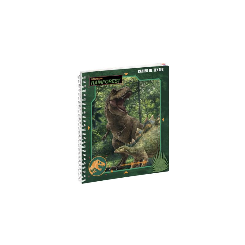 Cahier de textes Jurassic World Dinos