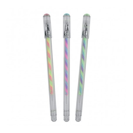 Stylo encre gel multicolore Twist