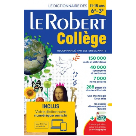 Dictionnaire Robert Collège
