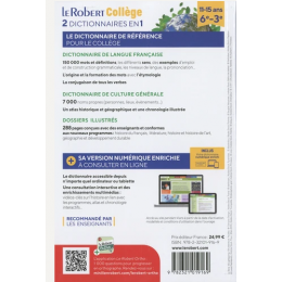 Dictionnaire Robert Collège