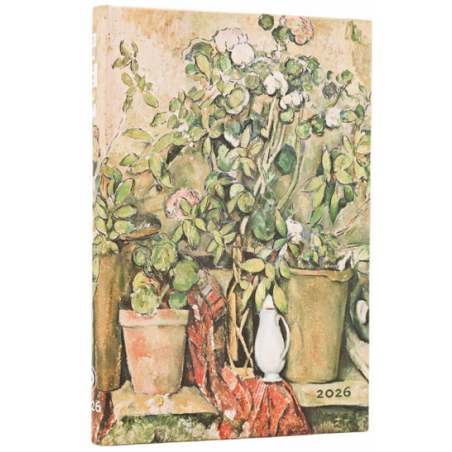 Agenda Pots et Fleurs de Cézanne Mini Hor 2026
