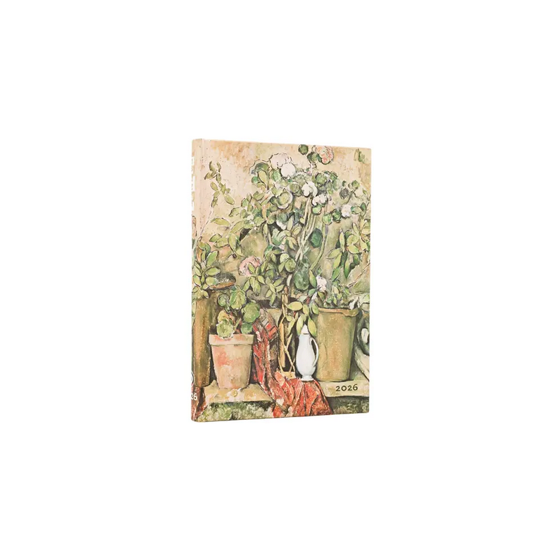 Agenda Pots et Fleurs de Cézanne Mini Ver 2026