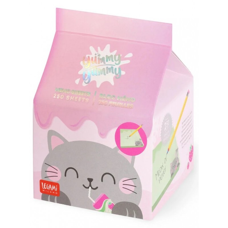 Bloc mémo Yummy Yummy - Kitty