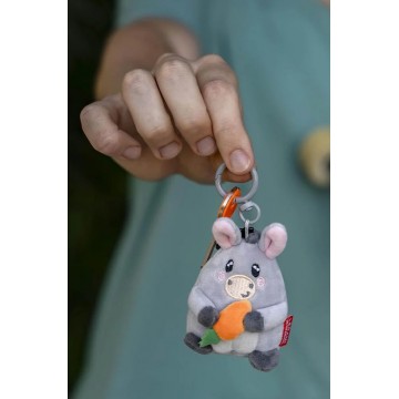 Porte-clés peluche - Ane