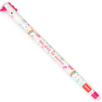 Stylo encre gel effaçable Licorne