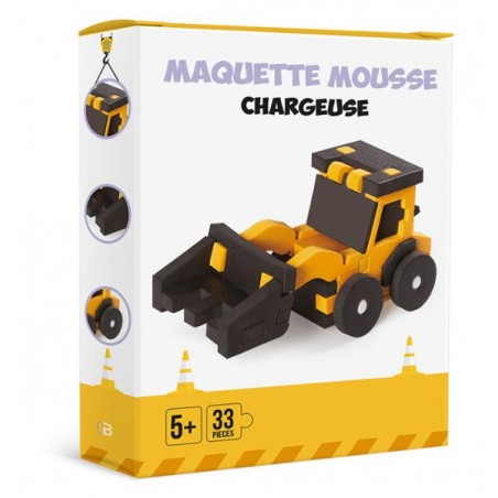Maquette mousse - Chargeuse