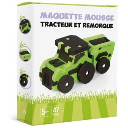 Maquette mousse - Tracteur...