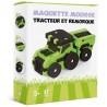 Maquette mousse - Tracteur et remorque