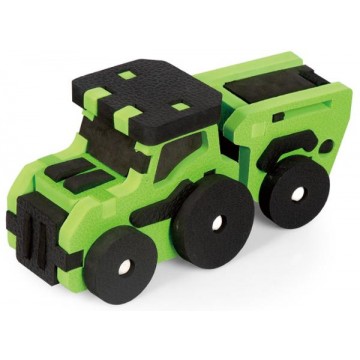 Maquette mousse - Tracteur et remorque