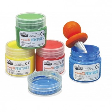 Mes premières peintures x4 couleurs