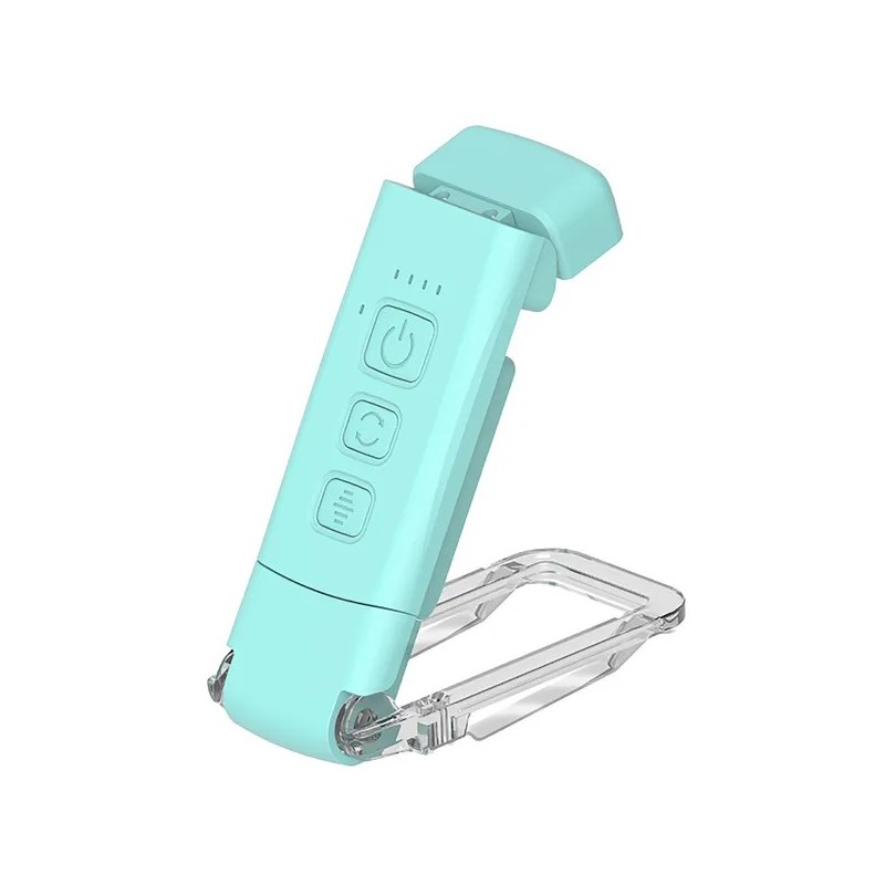Lampe de lecture rechargeable bleue