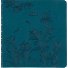 Agenda Sem 16x16 spirale Primrose 2026 vert canard