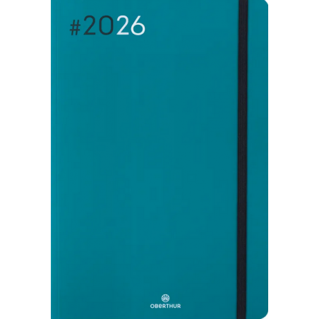 Agenda Sem 25 Flex 2026 émeraude