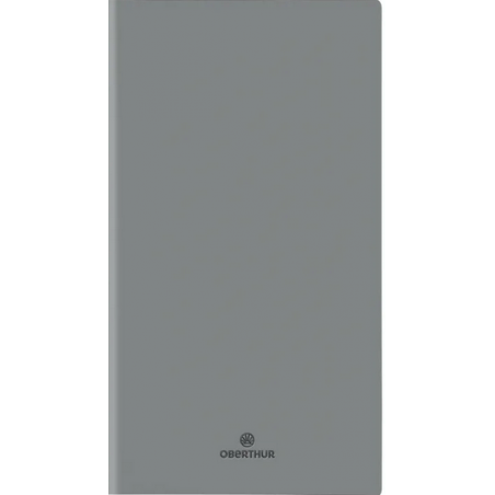 Agenda Sem 16 poche spirales Malmö 2026 gris