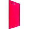 Agenda Sem 25 Flex 2026 rouge