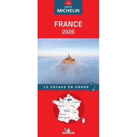 Carte routière 721 France 2026
