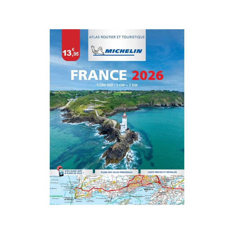 Atlas routier France 2026 broché