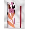 Stylo bille Rose bordeaux