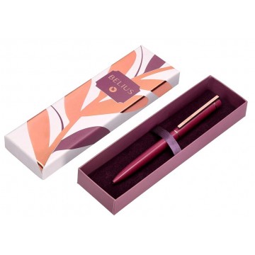 Stylo bille Rose bordeaux